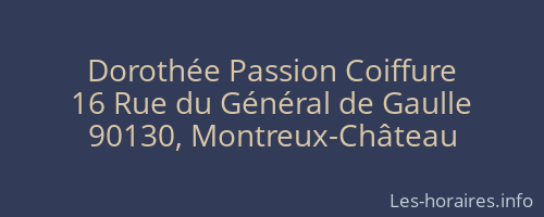 Dorothée Passion Coiffure
