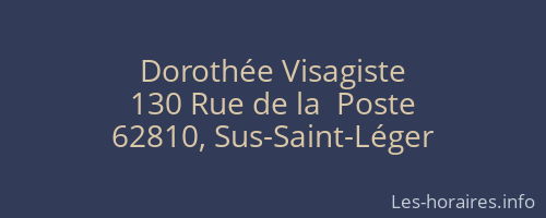 Dorothée Visagiste