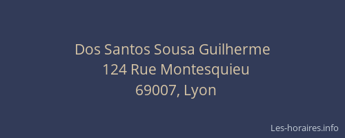 Dos Santos Sousa Guilherme