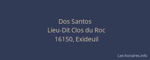 Dos Santos