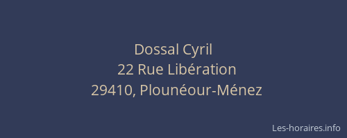 Dossal Cyril