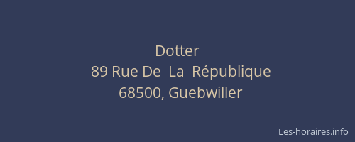 Dotter