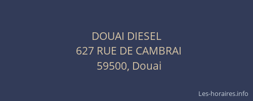 DOUAI DIESEL