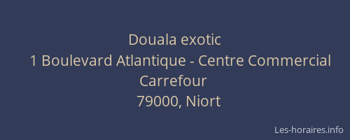 Douala exotic