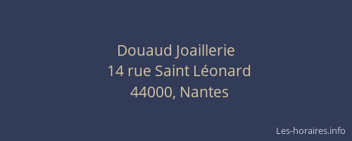Douaud Joaillerie