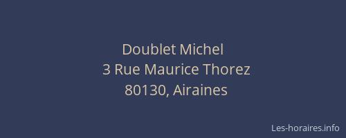 Doublet Michel