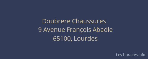 Doubrere Chaussures