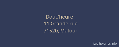 Douc'heure