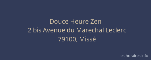 Douce Heure Zen
