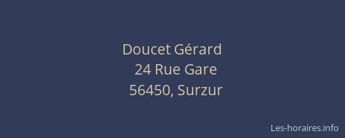 Doucet Gérard