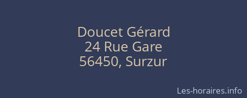 Doucet Gérard