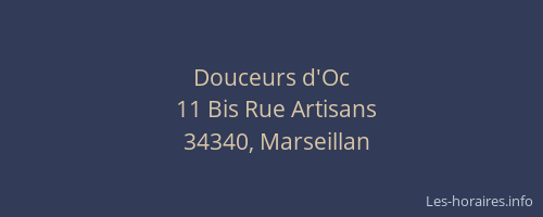 Douceurs d'Oc