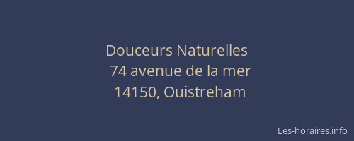 Douceurs Naturelles