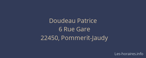 Doudeau Patrice