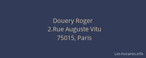 Douery Roger