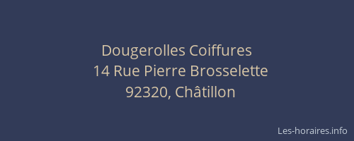 Dougerolles Coiffures