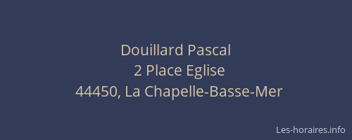 Douillard Pascal