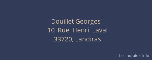 Douillet Georges