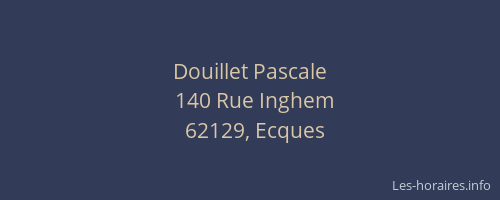 Douillet Pascale