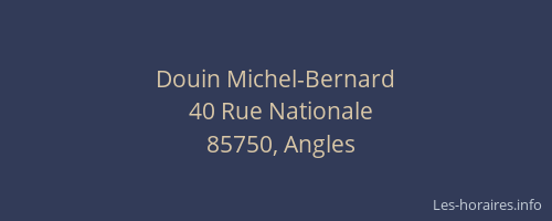 Douin Michel-Bernard