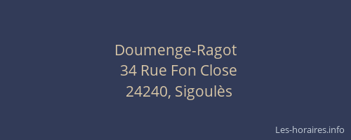 Doumenge-Ragot