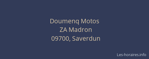 Doumenq Motos