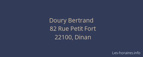 Doury Bertrand