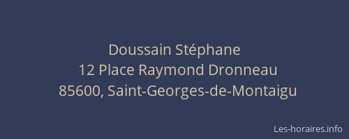 Doussain Stéphane