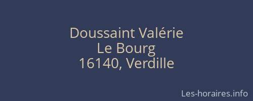 Doussaint Valérie
