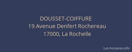 DOUSSET-COIFFURE