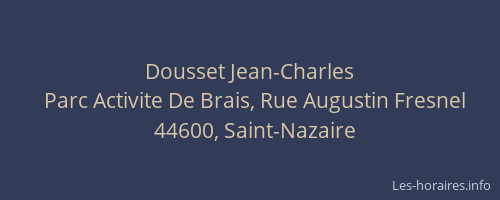 Dousset Jean-Charles