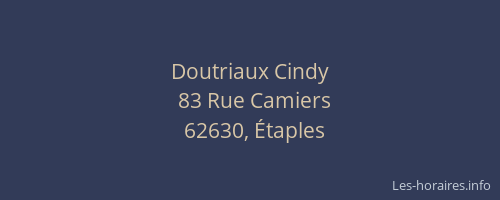Doutriaux Cindy