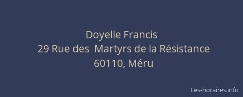 Doyelle Francis