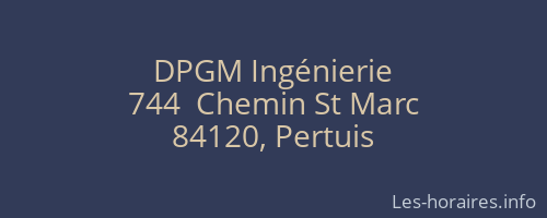 DPGM Ingénierie