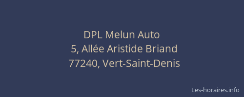 DPL Melun Auto