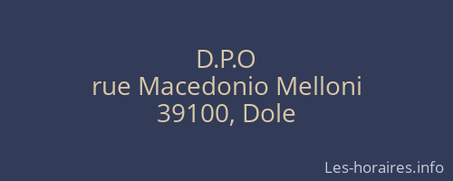 D.P.O