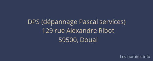 DPS (dépannage Pascal services)