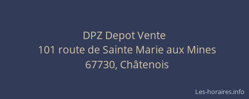 DPZ Depot Vente