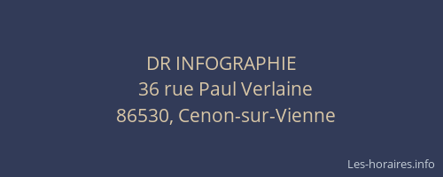 DR INFOGRAPHIE