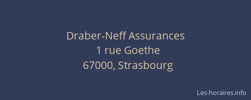 Draber-Neff Assurances