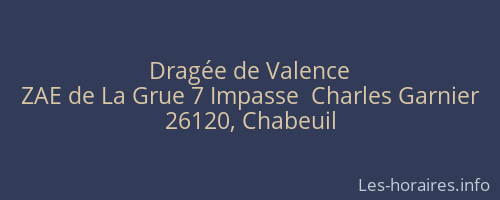 Dragée de Valence