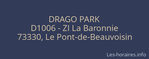 DRAGO PARK
