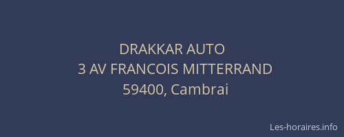DRAKKAR AUTO