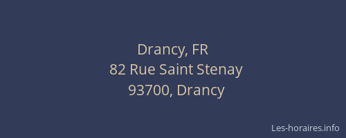 Drancy, FR