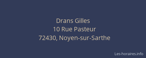 Drans Gilles