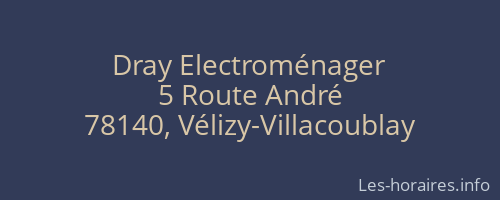 Dray Electroménager
