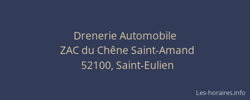 Drenerie Automobile
