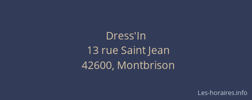Dress'In