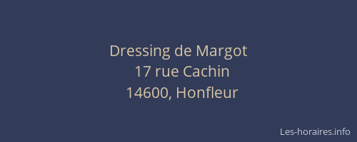 Dressing de Margot