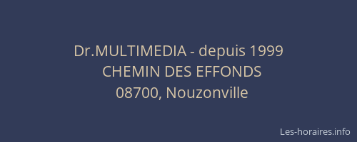 Dr.MULTIMEDIA - depuis 1999